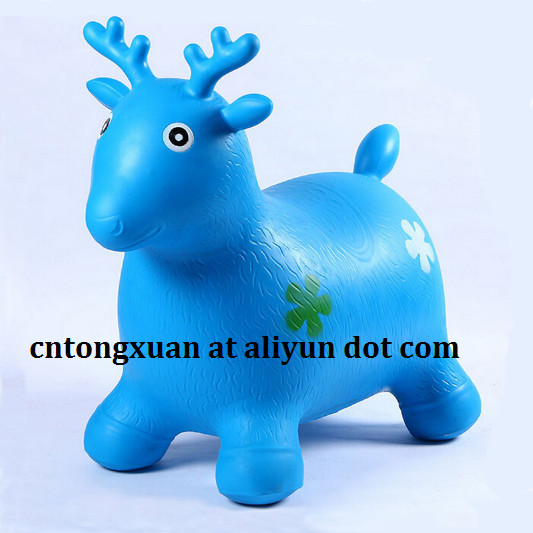 Wholesale PVC Inflatable Animal Toys for Kids/Bouncy Animal/Skippy Toy from china suppliers