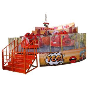 Wholesale 7kw Power Amazing Amusement Park Rides Crazy Car Ride With 1.5m/S Speed from china suppliers
