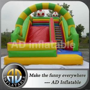 Wholesale Top sell football inflatable dry slide from china suppliers