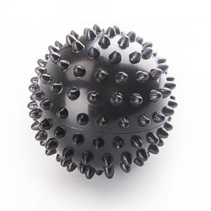 Wholesale Black Yoga Gym Spiky Massage Ball Trigger Points Therapy Ball Non Toxic from china suppliers