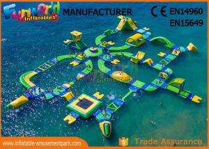 Wholesale 0.9mm Vinyl Custom Inflatable Water Parks For Outside Entertainment from china suppliers