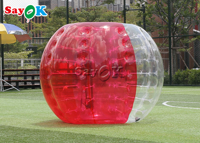 Quality Outdoor Game TPU PVC Body Zorb Transparent Bubble Football Balls for sale