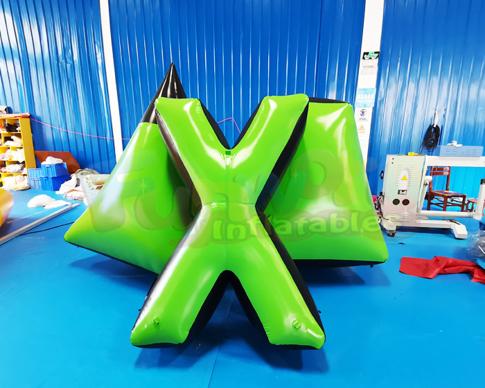 Wholesale 0.6mm PVC Paintball Blow Up Bunkers Shooting Obstacle Barrier from china suppliers