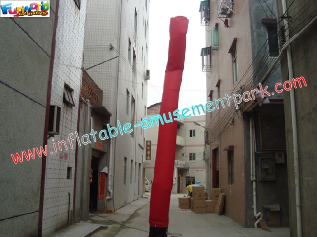 Quality ODM 5 Meter high Single Leg Advertising Inflatable Air Dancer Tube for Business for sale