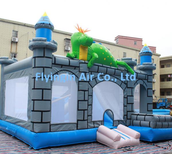 Quality New Children's Paradise Dinosaurs Bounce Inflatable Jumping Castle for Sale for sale