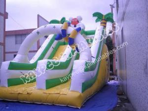 Wholesale Hot Inflatable Jungle slide, ,Inflatable Tiger slide,standard slide from china suppliers