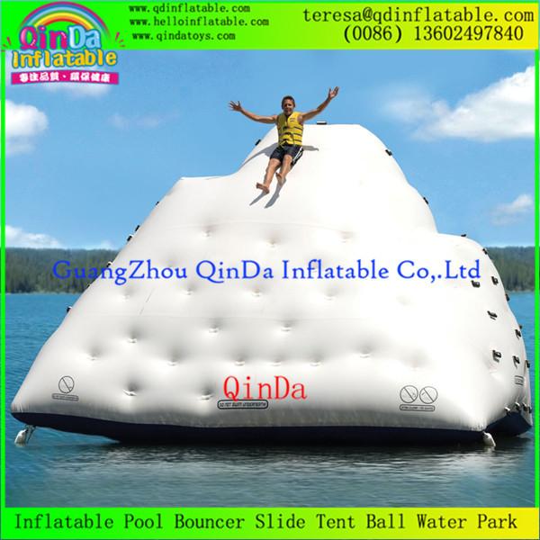 Quality Factory Outlet Inflatable Iceberg Inflatable Climbing Inflatable Floating Island For Sale for sale