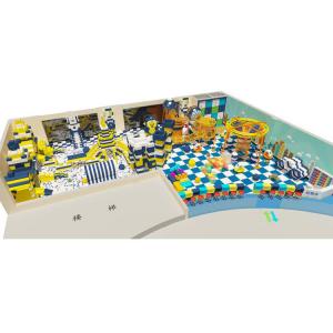 Free Design Customized Cheap commercial children blue Ocean Theme indoor playground equipment