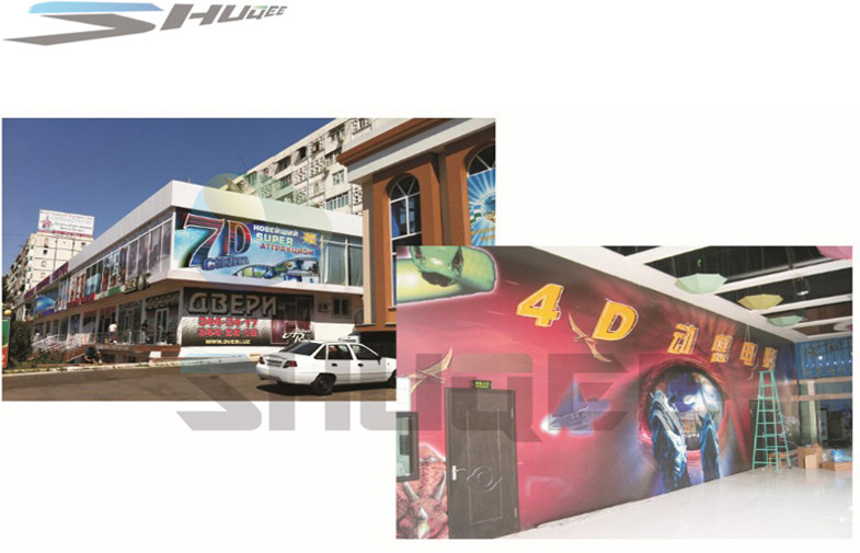 Wholesale Kino 4D Movie Cinema System, Environmental Simulation Theater For Theme Park from china suppliers