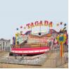 Buy cheap Crazy Disco Amusement Park Equipment 20 - 40 Riders With 380v Voltage from wholesalers