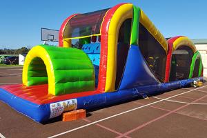 Wholesale Outdoor Commercial Adult Bounce House Obstacle Course Inflatable Obstacle Courses Rentals from china suppliers