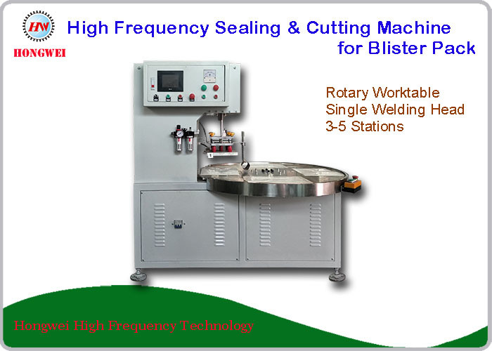Wholesale HF Welding Rotary Blister Packing Machine 27.12 MHz For Double Plastic Film Welding from china suppliers