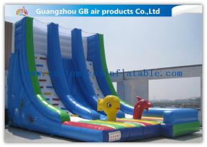 Wholesale OEM Island Theme Inflatable Water Slides For Teenagers In Graden / Park / Backyard from china suppliers