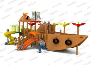 Wholesale Ship Series Children ' S Wooden Playground Equipment Colorful Slides In Big Size from china suppliers