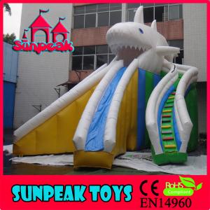 Wholesale WL-1835 Commercial Inflatable Shark Water Slide,Sea Animal Jumbo Water Slide For Pool from china suppliers