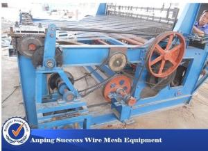 Wholesale Simple Structure Semi Automatic Crimped Wire Mesh Machine OEM / ODM Available from china suppliers