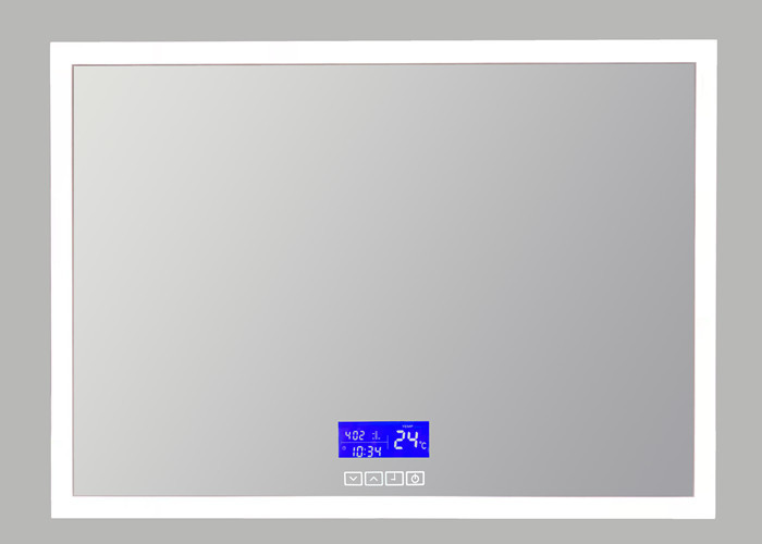 Wholesale LED Smart Bathroom Mirror 900 X 600 With Time Temperature Calendar Display from china suppliers
