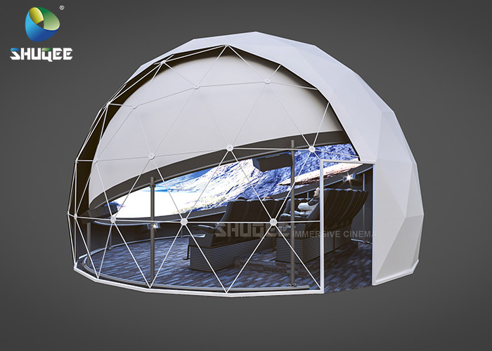 Wholesale Dome Special Buildings 3D Movie Cinema Curved Screen Immersive Cinema With 4D Motion Seats from china suppliers