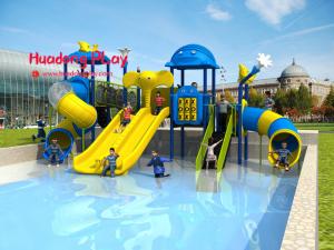 Wholesale Anti - Skid Aqua Park Equipment , Water Theme Park Equipment Kids Favorite from china suppliers