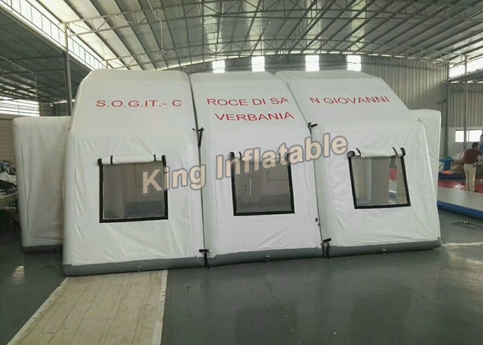 Wholesale White 7*5m Unslead Inflatable Event Tent For Shelter , Warehouse from china suppliers