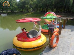 Wholesale 1.9 Meter Water Bumper Boats , Swimming Pool Bumper Boats For Adults from china suppliers