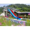 Buy cheap Children Pipe Water Slide , Water Park Slide Customized Color 7.5kW / Slide from wholesalers