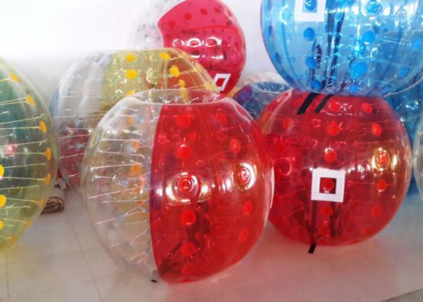 Quality Colorful Inflatable Bumper Ball / Body Bubble Ball / Human Hamster Ball For Adults for sale