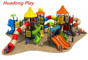 Wholesale Outdoor Equipment Slide For Animal Paradise , Plastic Children's Playground from china suppliers