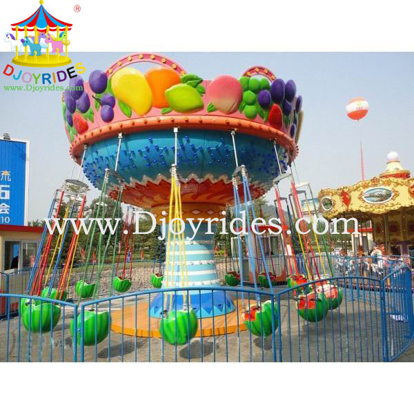 Wholesale New style 16 Seats Watermelon Fruit Flying Chair amusement machine from china suppliers