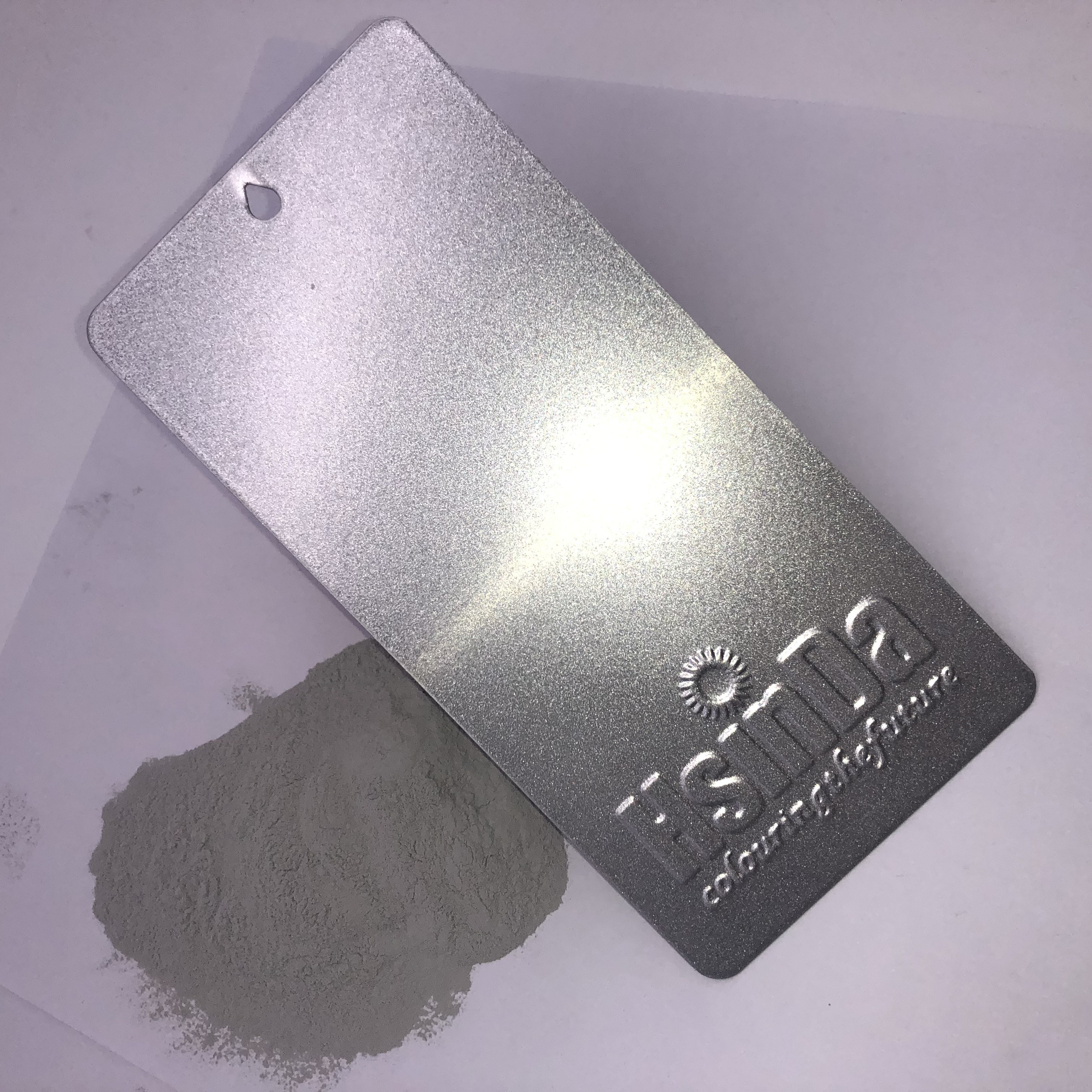 Wholesale RAL 9006 Metallic Powder Coat Bright Silver Thermosetting Epoxy Polyester Powder Coating from china suppliers