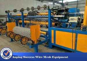 Wholesale PLC Control Chain Link Mesh Machine , Automatic Fencing Machine For Industrial from china suppliers