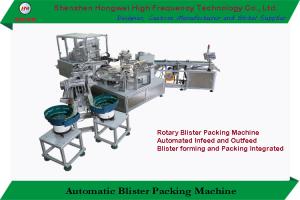 Wholesale 15KW Rotary Automatic Packing Machine 0.6MPa Easy Operation For Battery Blister from china suppliers