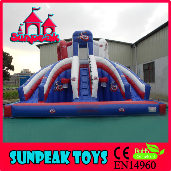 Wholesale WL-1865 Summer Use Cool Water Slide,Inflatable Water Park Slides For Sale from china suppliers