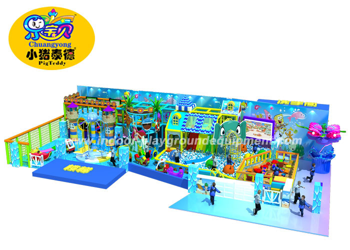 Wholesale Professional Commercial Soft Play Equipment / Kids Indoor Playground from china suppliers
