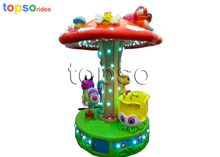 Wholesale 380V Amusement Merry Go Round Ride Zoo Carousel Ride FRP And Steel Material from china suppliers