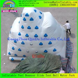Wholesale Hot Sale Inflatable Water Climbing Mountain Inflatable Climbing Wall Flaoting Iceberg from china suppliers