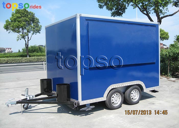 Wholesale Fast Mobile Food Trailer Heavy Duty Square Mobile Catering Trailer from china suppliers