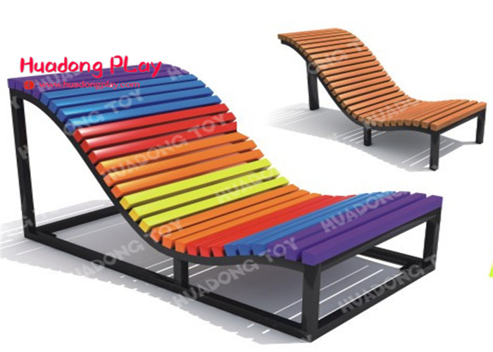 Wholesale Commercial  Recycled Outdoor Park Benches , Modern Garden Outdoor Leisure Chairs from china suppliers