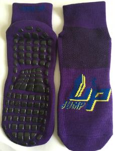 Wholesale Quick Dry Cotton Trampoline Socks Open Jump Grip Non Slip Trampoline Socks for Adults from china suppliers