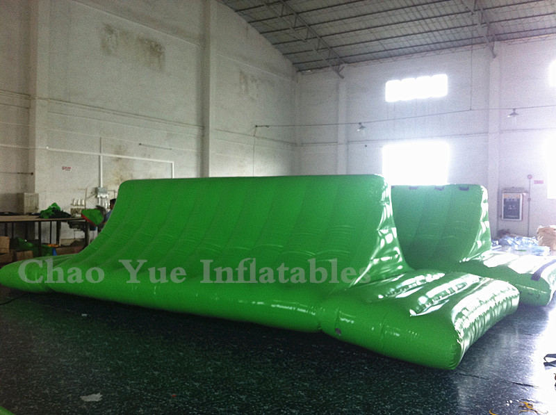 Wholesale Commercial Grade 0.9mm PVC Tarpaulin Inflatable Water Cliff for water sports game from china suppliers