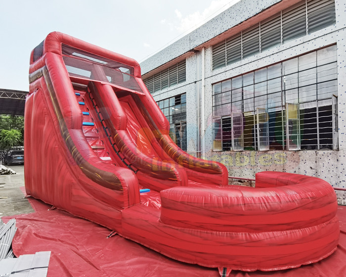 Wholesale Red Bouncy Castle Bounce House Outdoor Inflatable Water Slides Multi Color from china suppliers