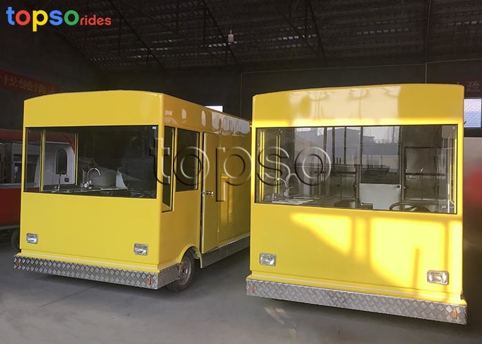 Wholesale Customized Mobile Food Trailer Theme Park Food Truck Vendors 3 Layers Flooring from china suppliers