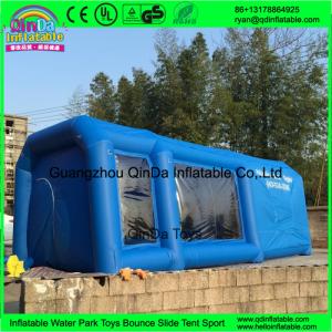 Wholesale QinDa inflatable paint booth,inflatable spray booth,inflatable car spray/paint tent for sale from china suppliers
