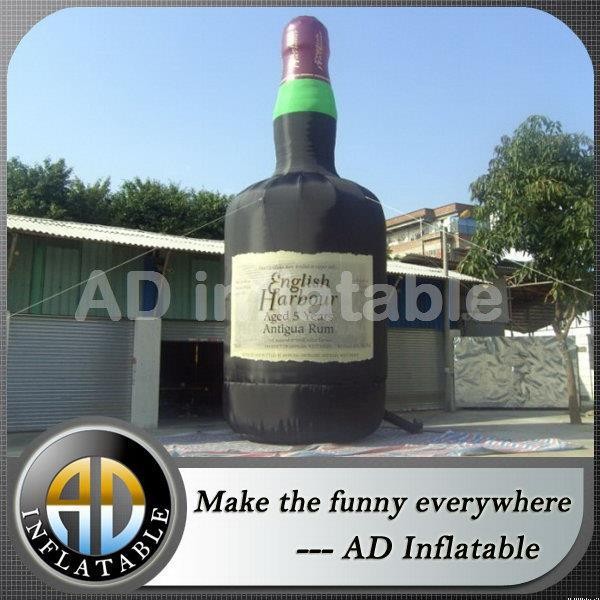 Wholesale Hot sale inflatable wine bottle for advertising from china suppliers