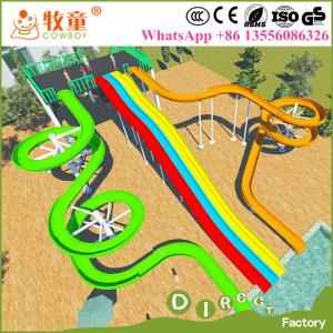 China Big Water Slides For Sale