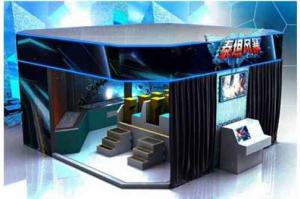 China 6 / 8 / 9 / 12 Seat VR 9D Action Cinemas With Multiple LED Display Screens on sale