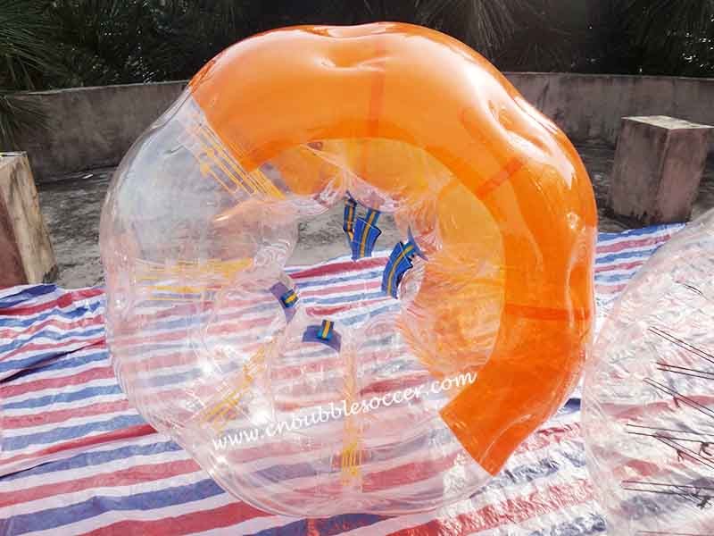 Wholesale TPU inflatable bubble suits for soccer,inflatable belly bump ball,human bumper ball from china suppliers