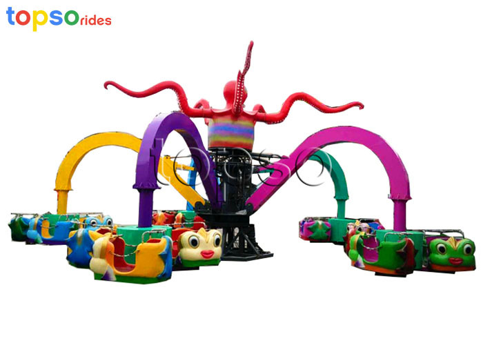 Wholesale Thrill Octopus Amusement Ride / 20 KW Octopus Fairground Ride Attractive Appearances from china suppliers
