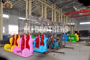 Wholesale Double Flying Portable Amusement Rides Fiberglass And Steel Material from china suppliers