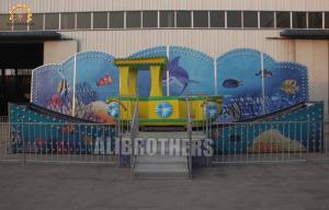 Wholesale Carnival Modern Pirate Ship Ride , Flying Boat Ride 10 - 12P Capacity from china suppliers